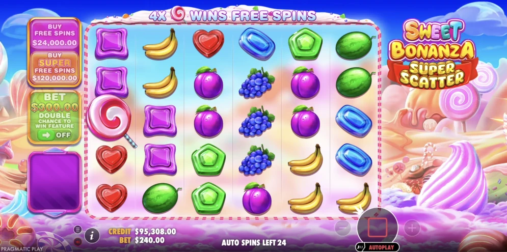 Sweet Bonanza Super Scatter Slot
