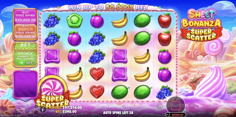 Sweet Bonanza Super Scatter Slot